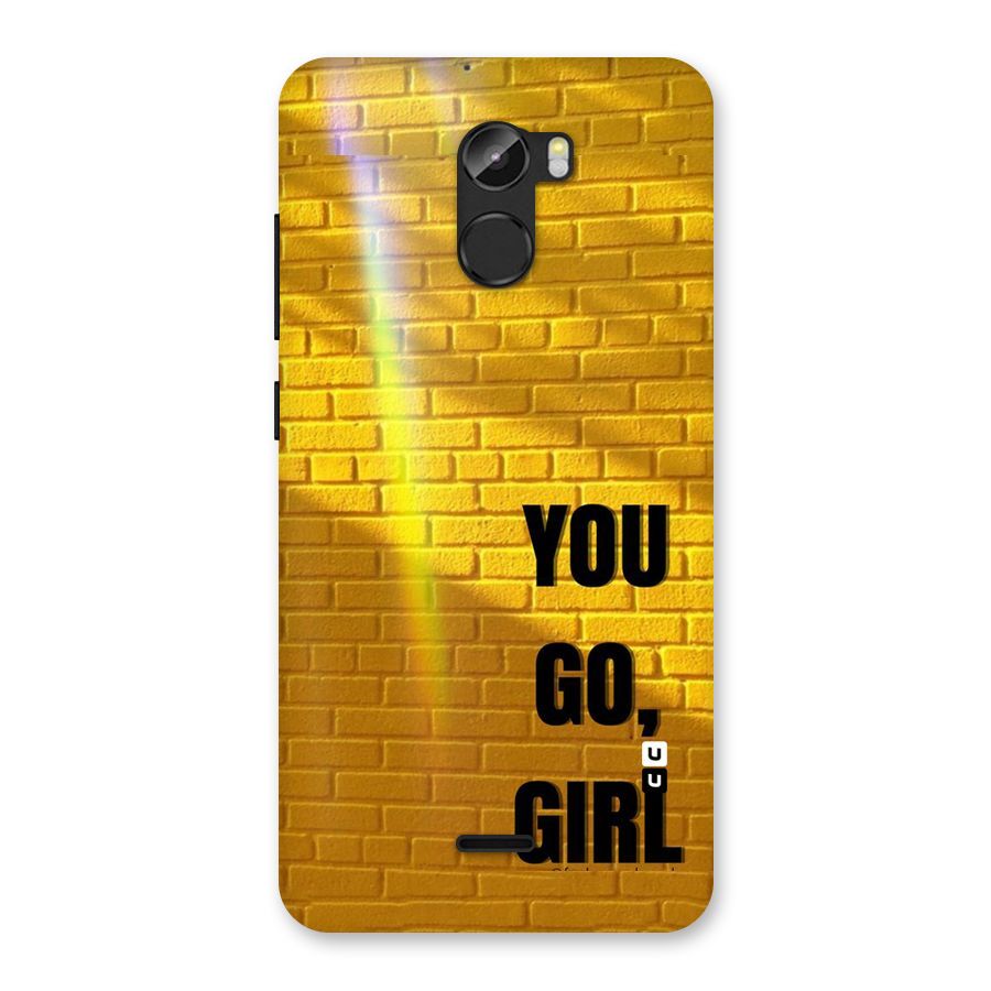 You Go Girl Wall Back Case for Gionee X1