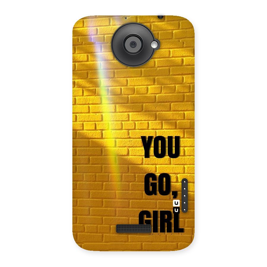 You Go Girl Wall Back Case for HTC One X