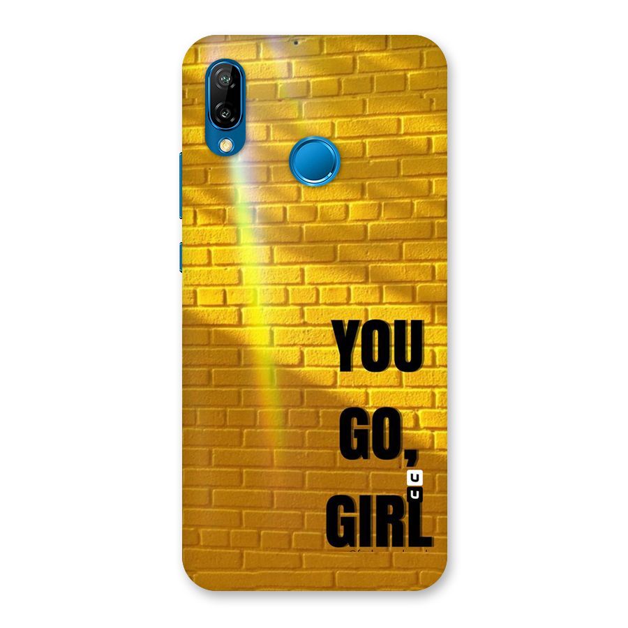 You Go Girl Wall Back Case for Huawei P20 Lite