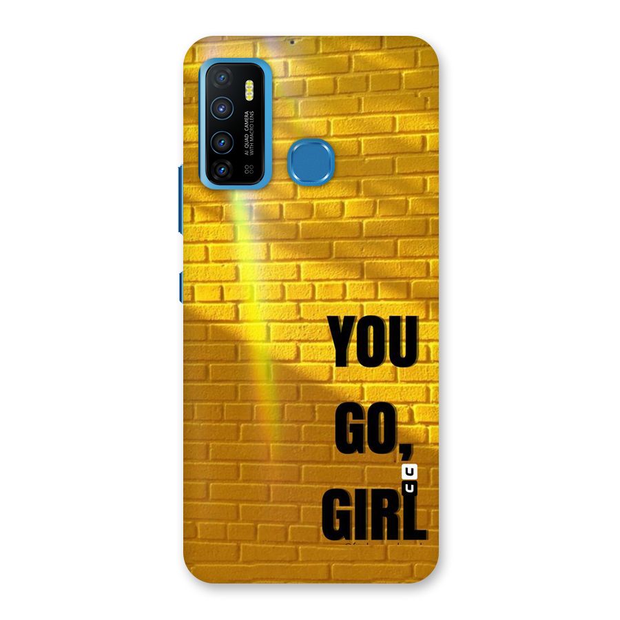 You Go Girl Wall Back Case for Infinix Hot 9