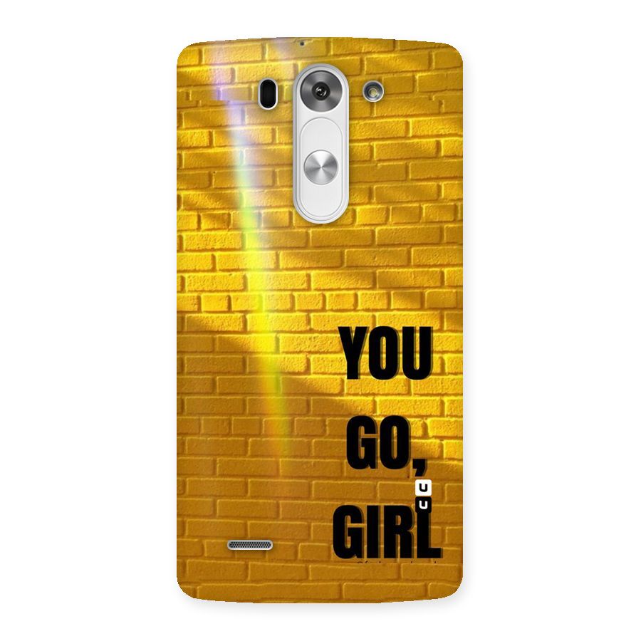 You Go Girl Wall Back Case for LG G3 Beat
