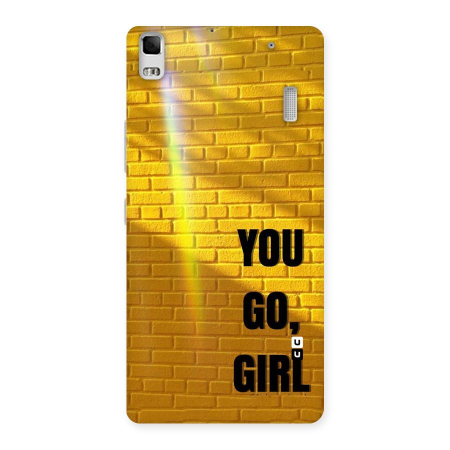 You Go Girl Wall Back Case for Lenovo A7000