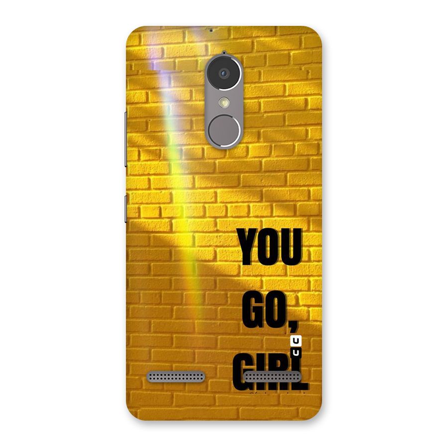 You Go Girl Wall Back Case for Lenovo K6
