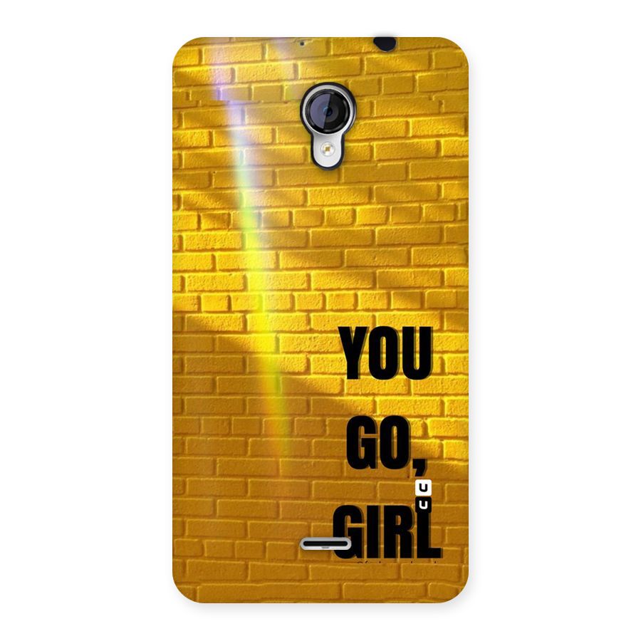 You Go Girl Wall Back Case for Micromax Unite 2 A106