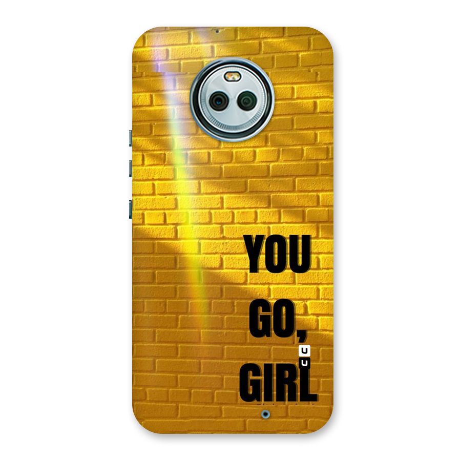 You Go Girl Wall Back Case for Moto X4