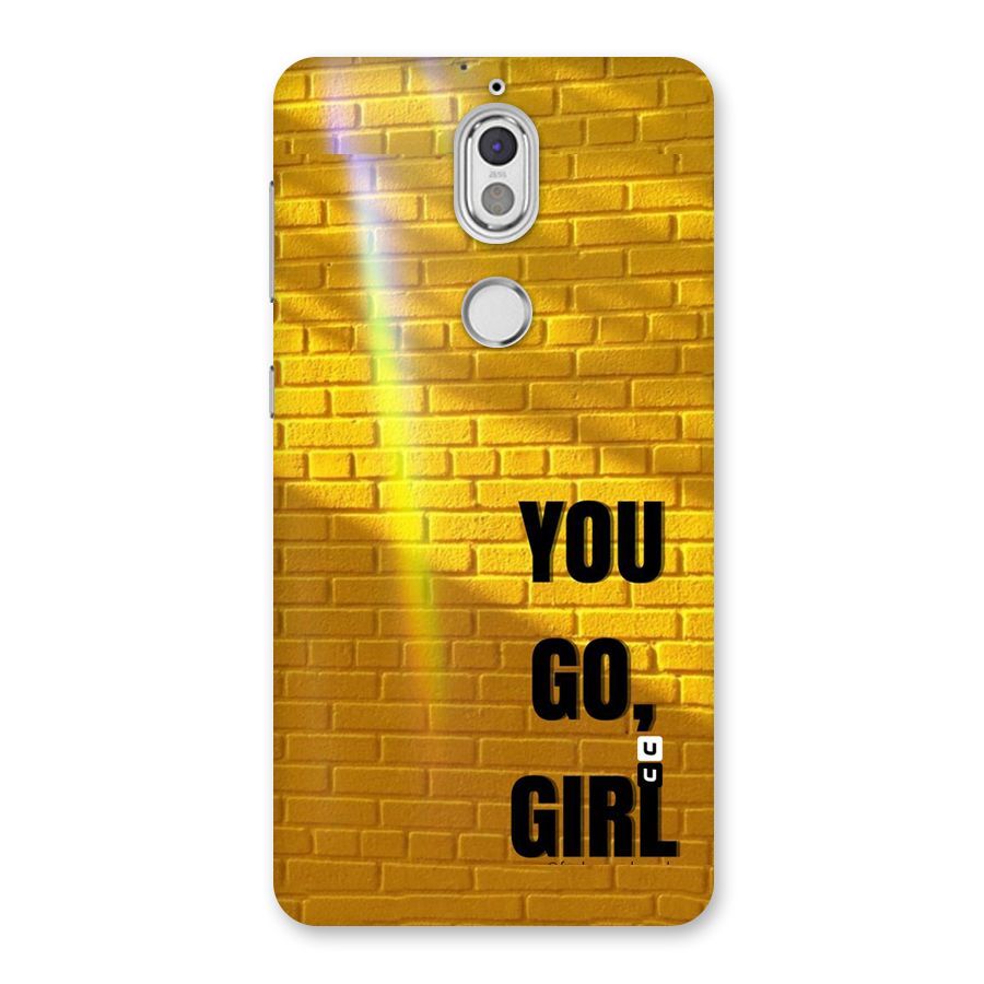 You Go Girl Wall Back Case for Nokia 7