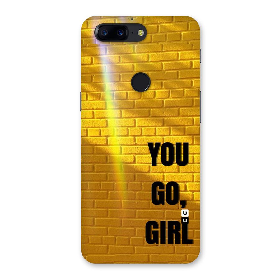 You Go Girl Wall Back Case for OnePlus 5T