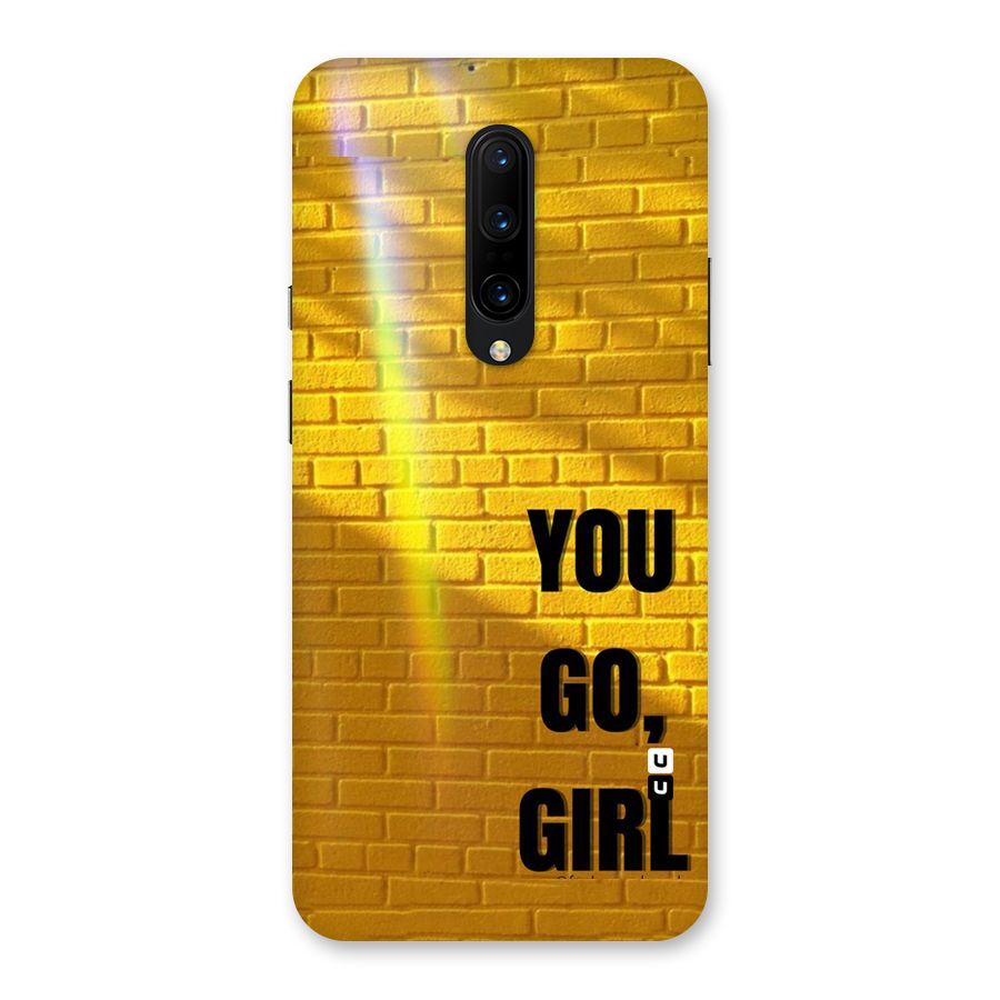 You Go Girl Wall Back Case for OnePlus 7 Pro