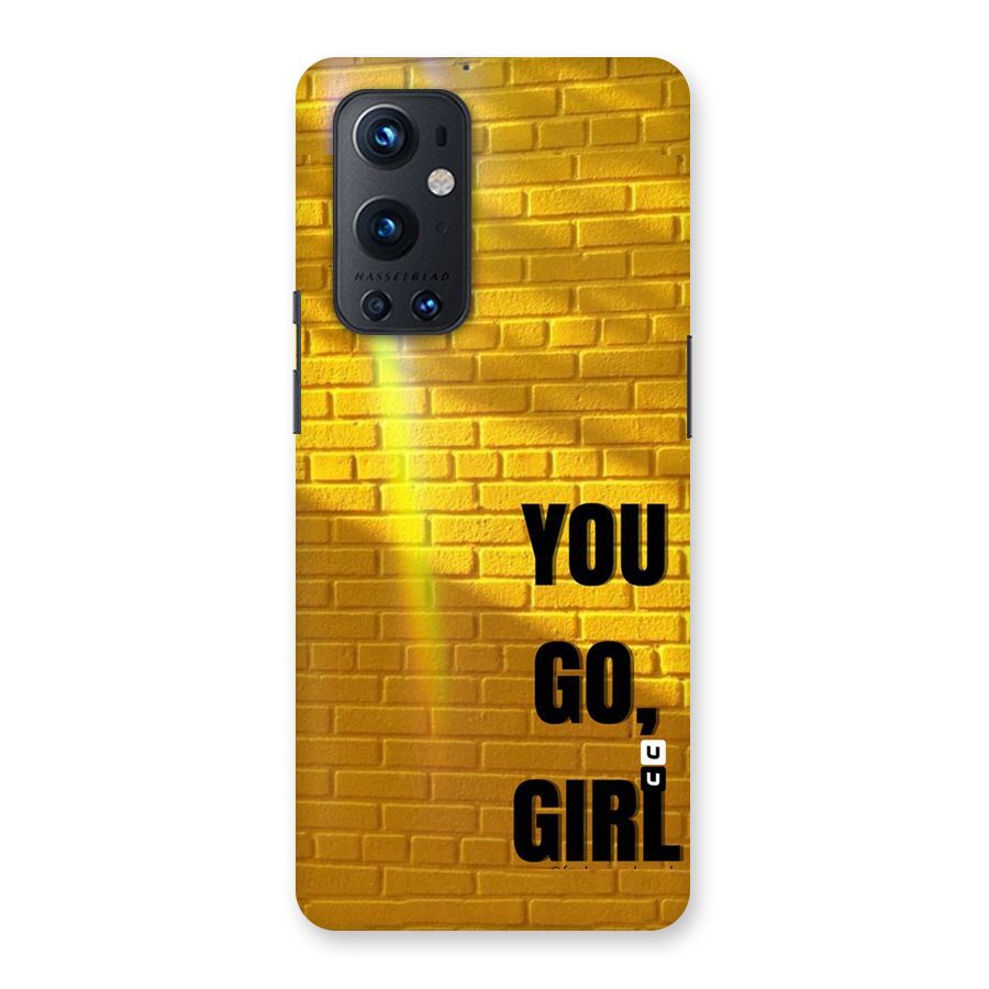 You Go Girl Wall Back Case for OnePlus 9 Pro