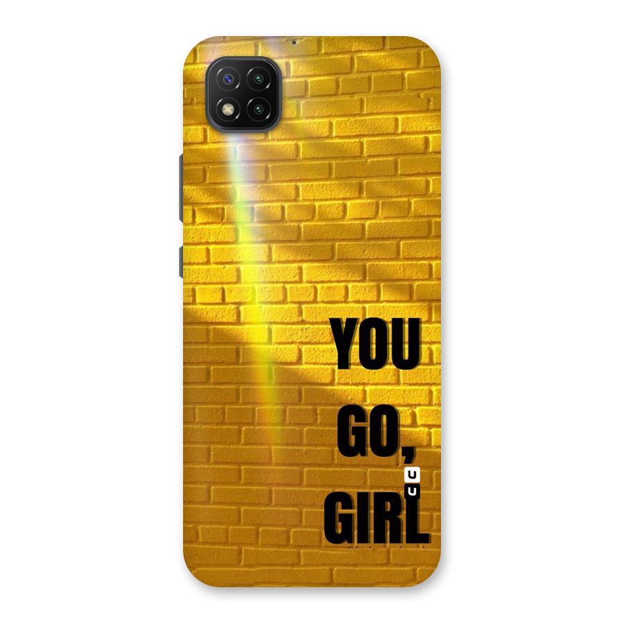 You Go Girl Wall Back Case for Poco C3