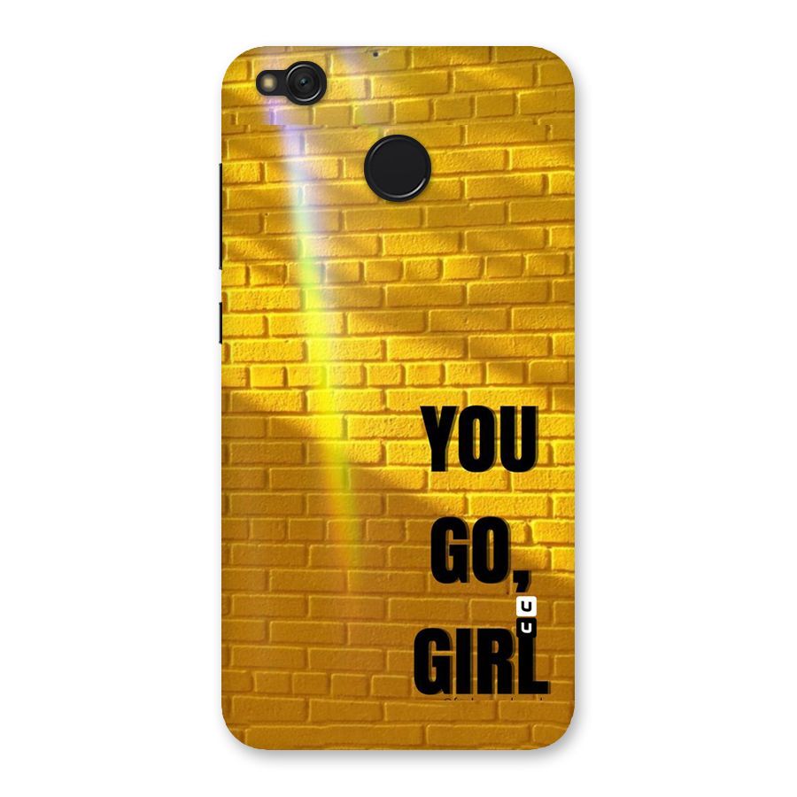 You Go Girl Wall Back Case for Redmi 4