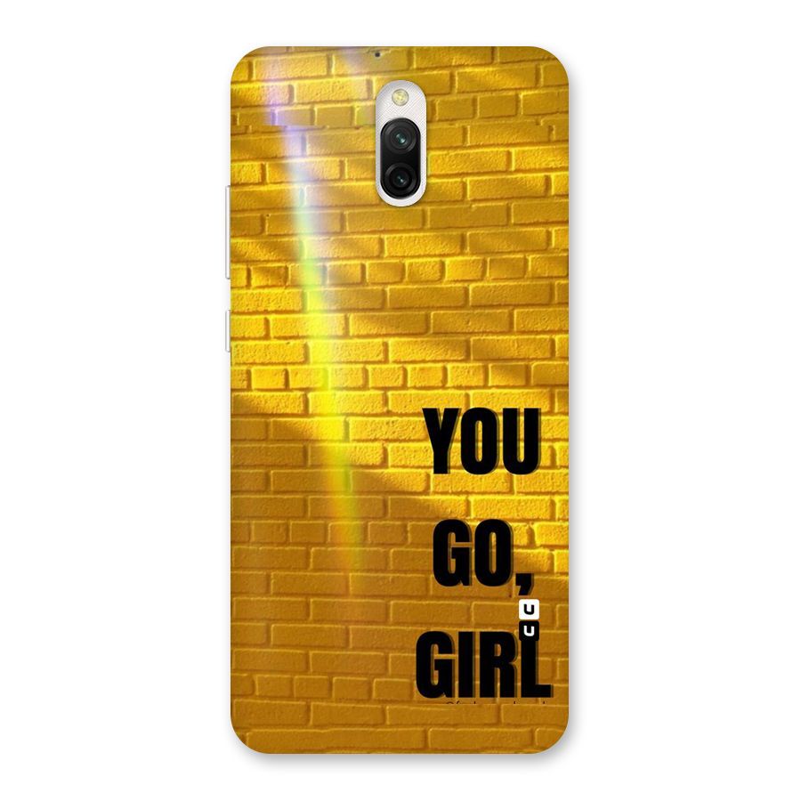 You Go Girl Wall Back Case for Redmi 8A Dual
