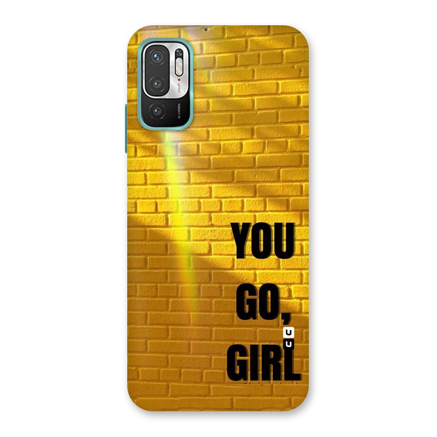 You Go Girl Wall Back Case for Redmi Note 10T 5G
