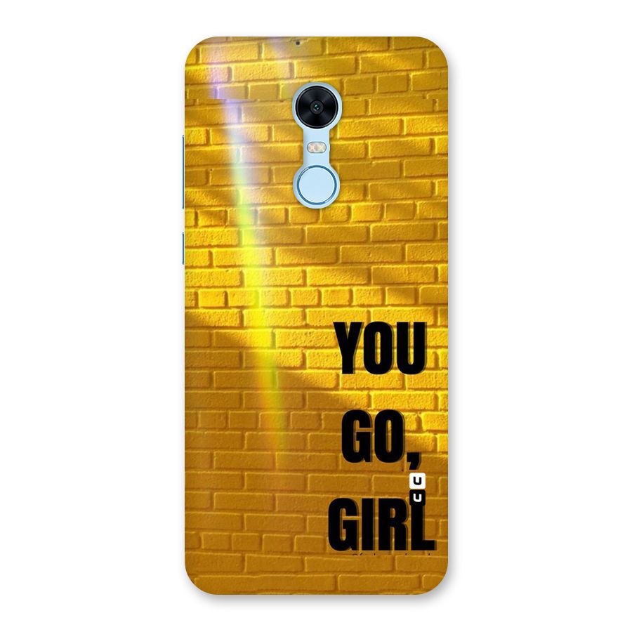 You Go Girl Wall Back Case for Redmi Note 5