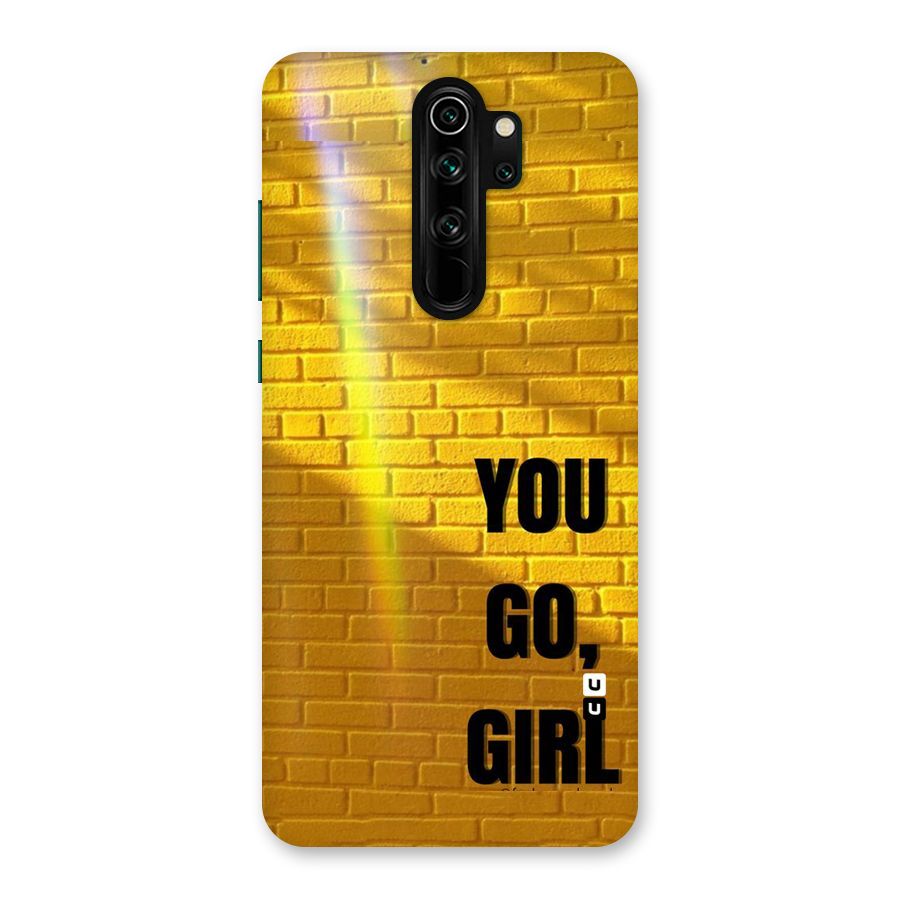 You Go Girl Wall Back Case for Redmi Note 8 Pro