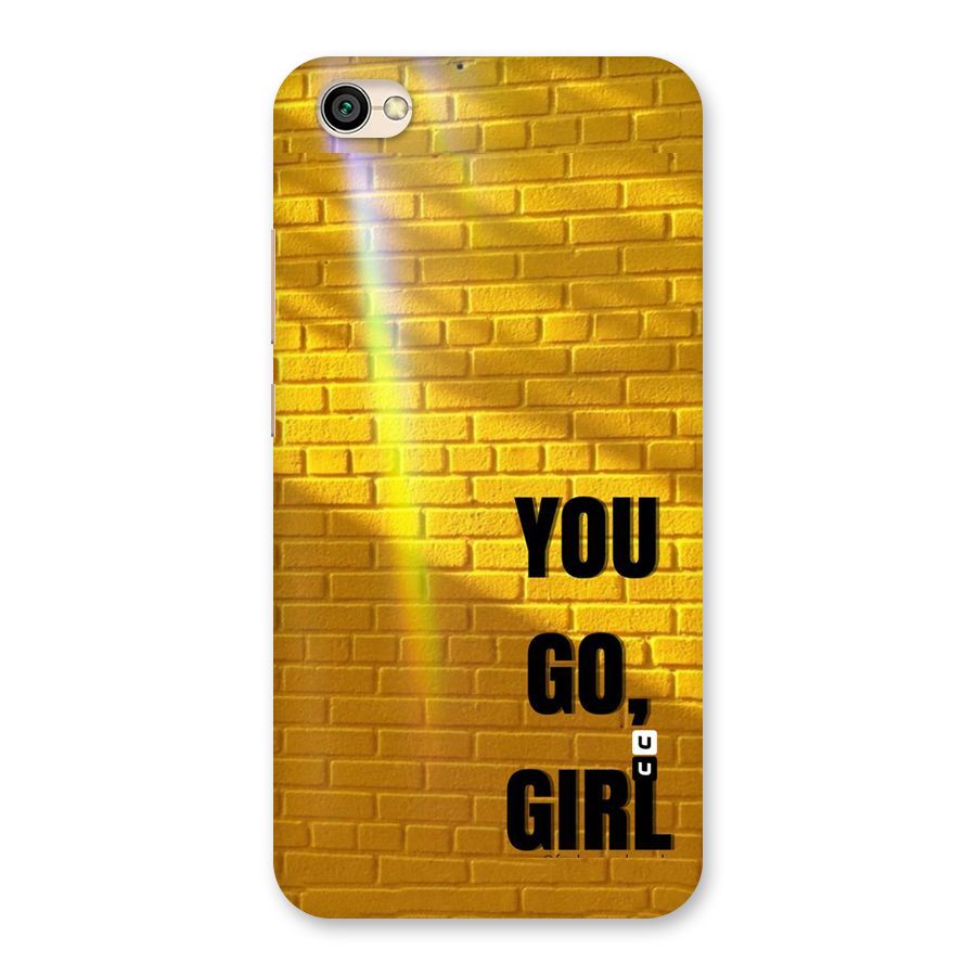You Go Girl Wall Back Case for Redmi Y1 Lite