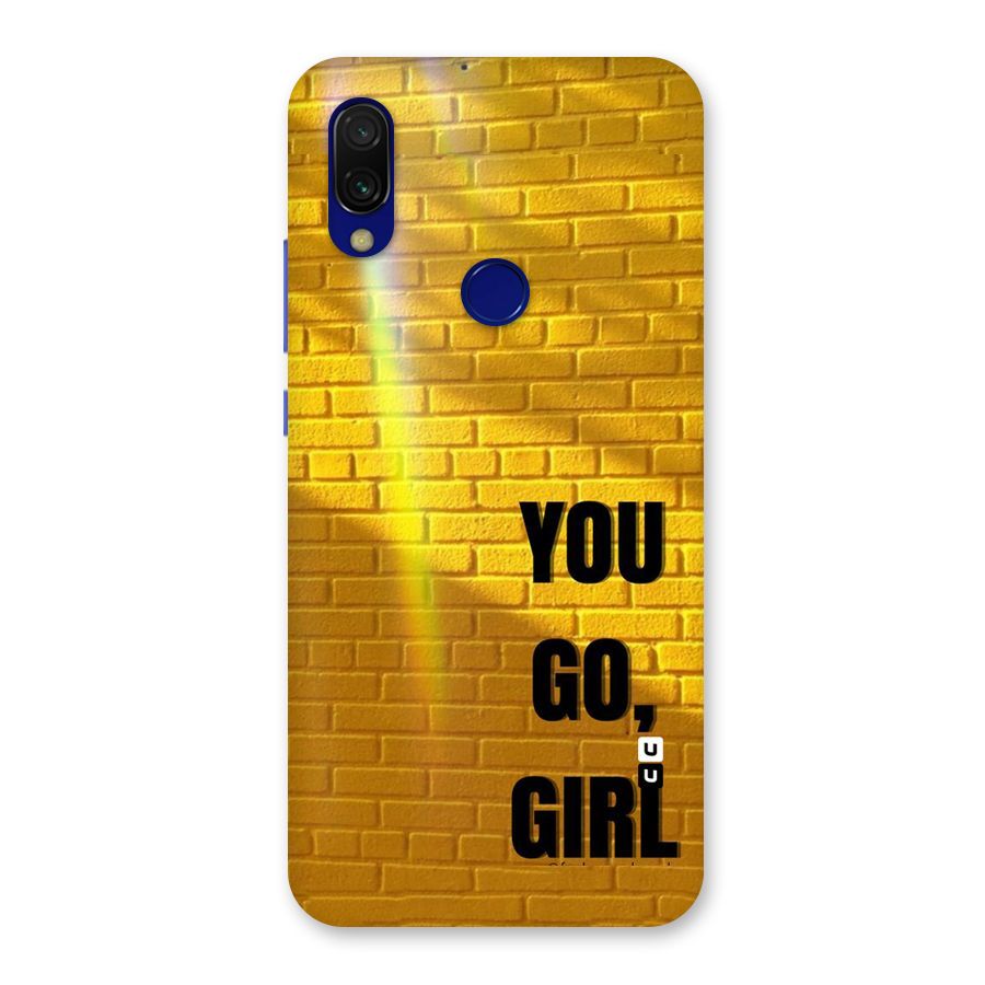 You Go Girl Wall Back Case for Redmi Y3