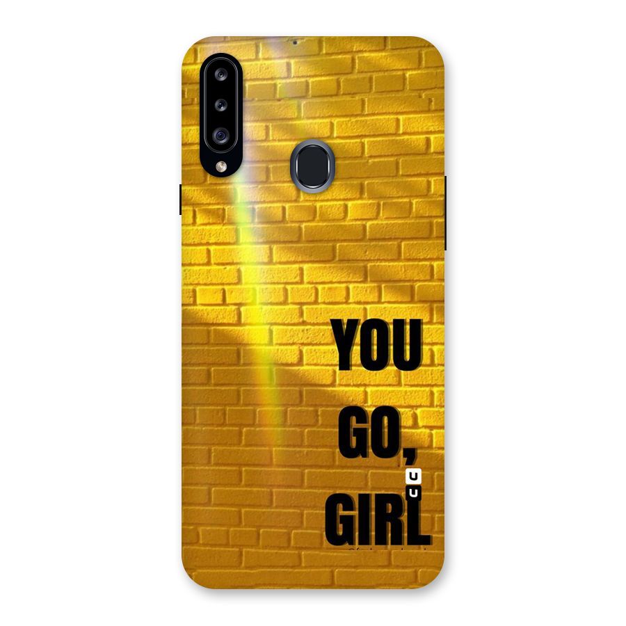 You Go Girl Wall Back Case for Samsung Galaxy A20s