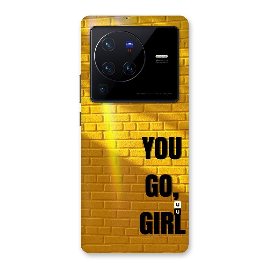 You Go Girl Wall Back Case for Vivo X80 Pro