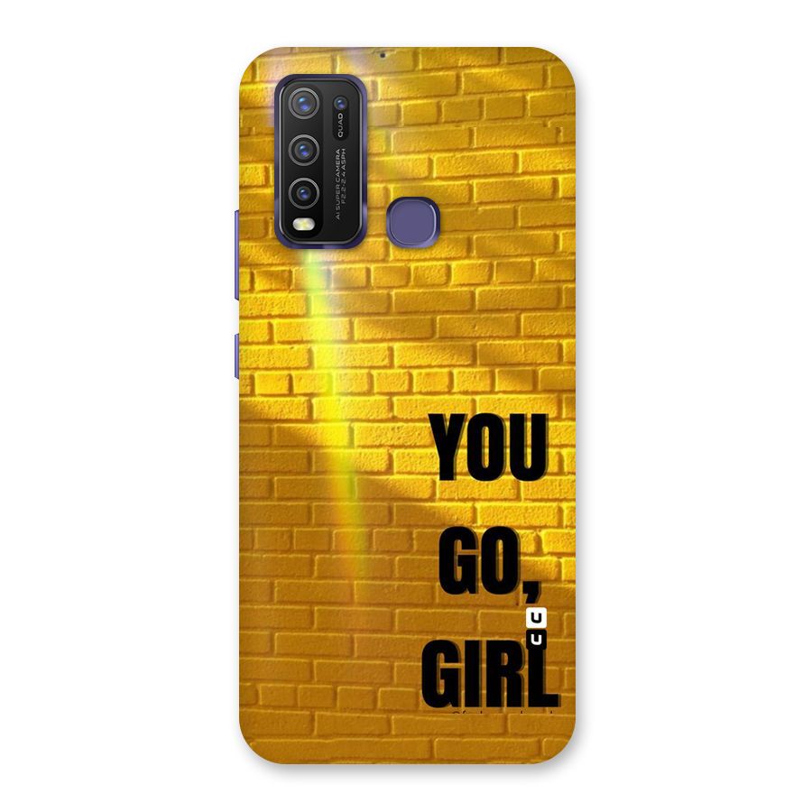 You Go Girl Wall Back Case for Vivo Y50