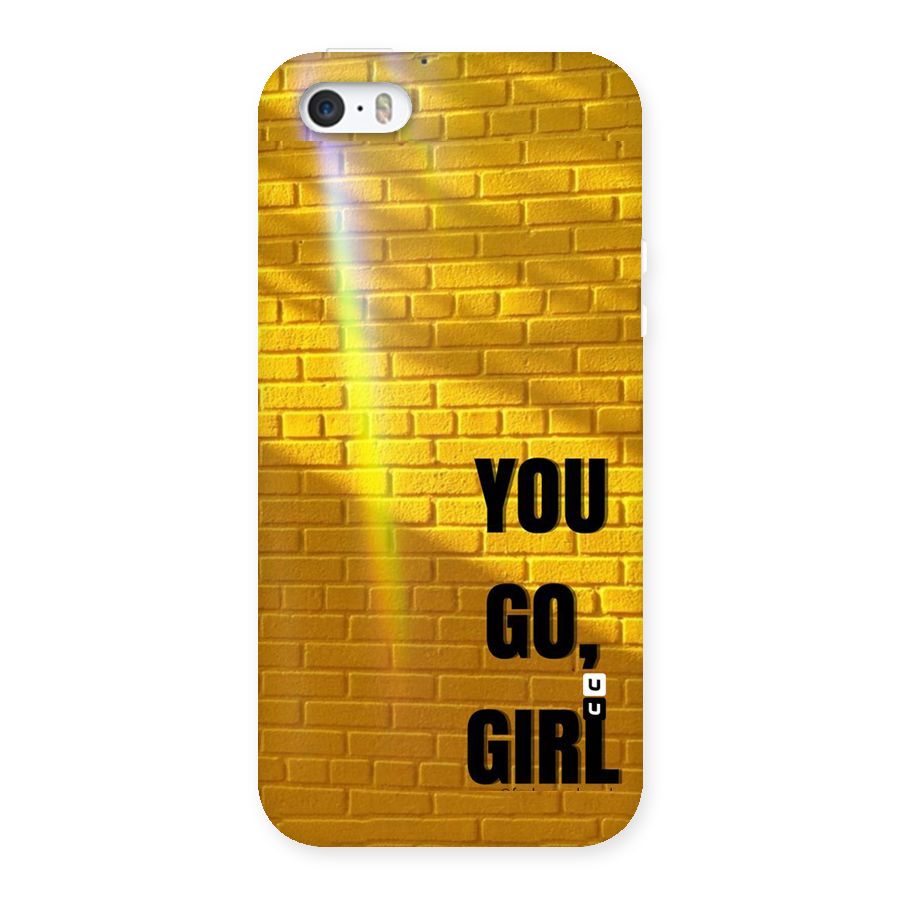 You Go Girl Wall Back Case for iPhone 5 5S