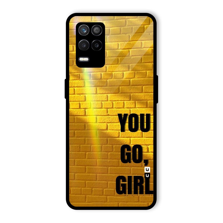 You Go Girl Wall Glass Back Case for Realme 9 5G