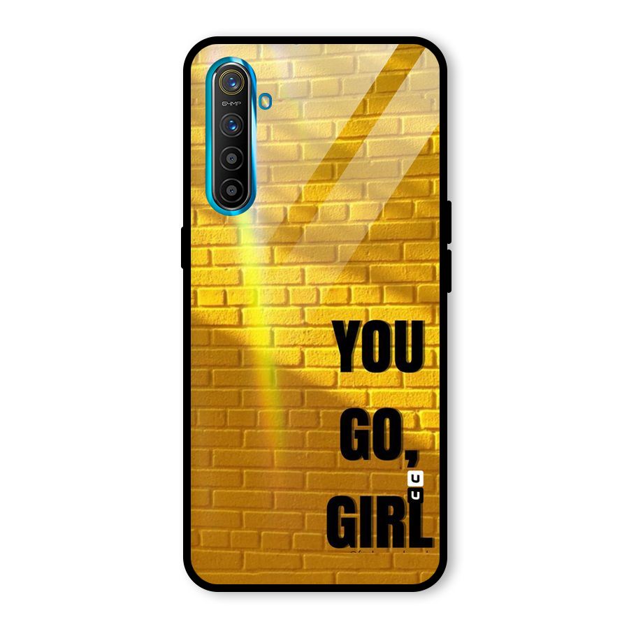 You Go Girl Wall Glass Back Case for Realme X2