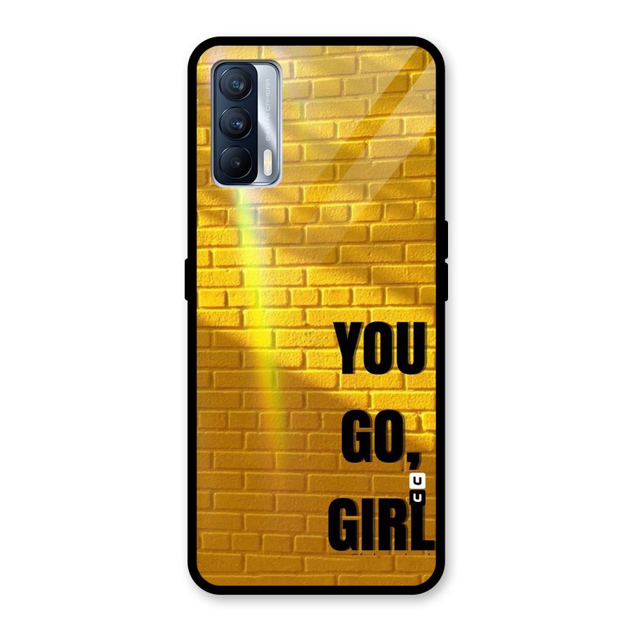 You Go Girl Wall Glass Back Case for Realme X7