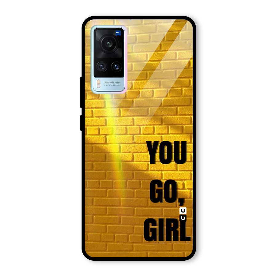 You Go Girl Wall Glass Back Case for Vivo X60