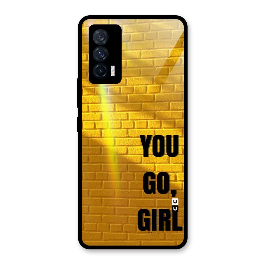 You Go Girl Wall Glass Back Case for Vivo iQOO 7 5G