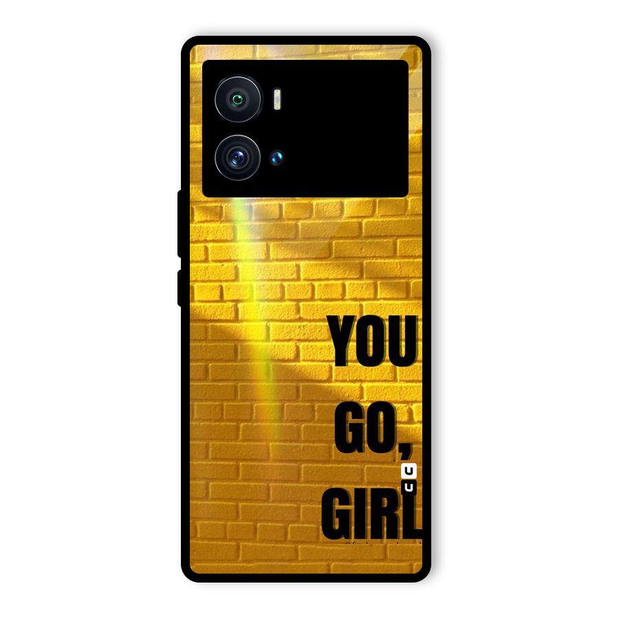 You Go Girl Wall Glass Back Case for Vivo iQOO 9 Pro