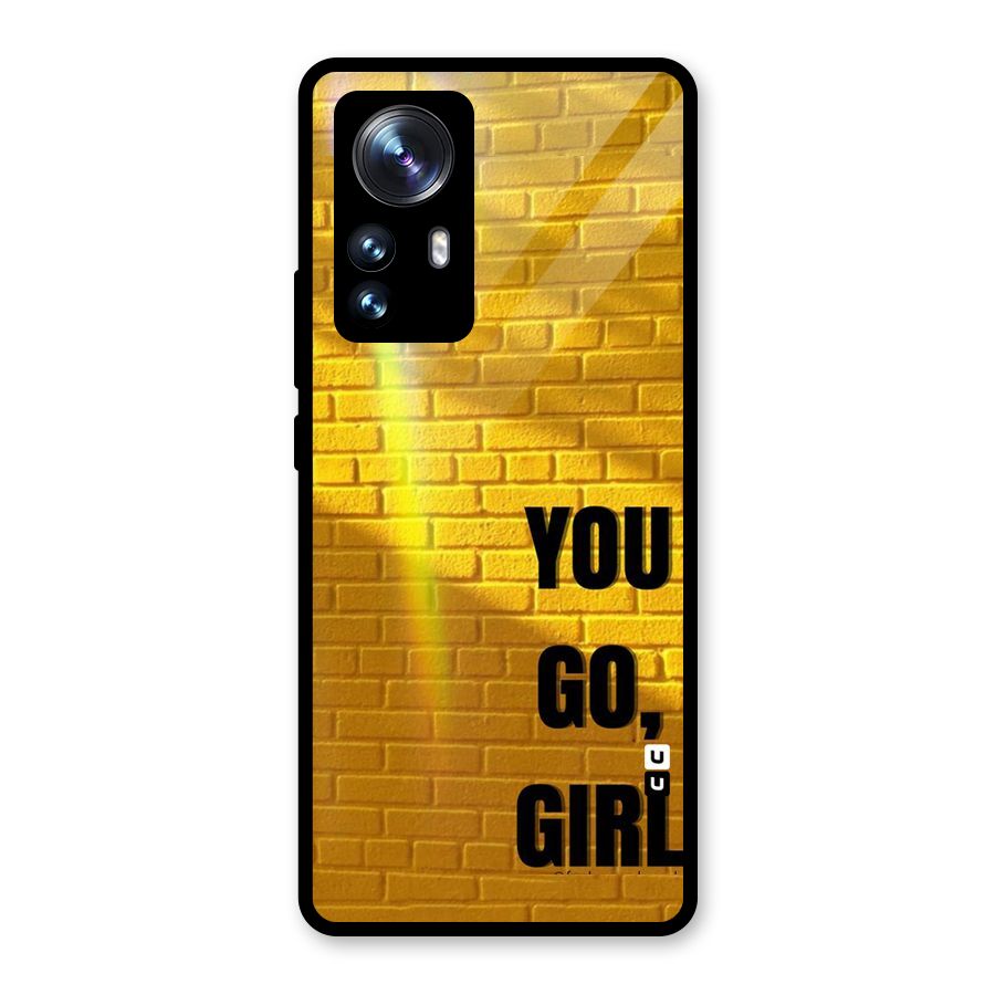 You Go Girl Wall Glass Back Case for Xiaomi 12 Pro