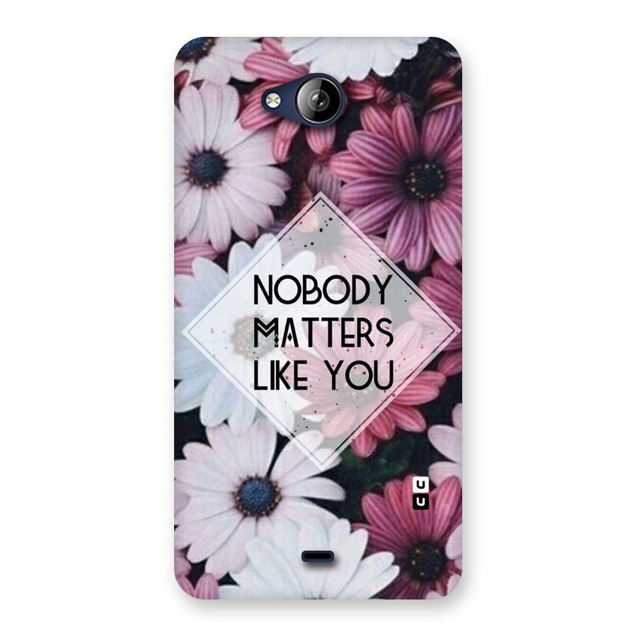 You Matter Back Case for Canvas Play Q355