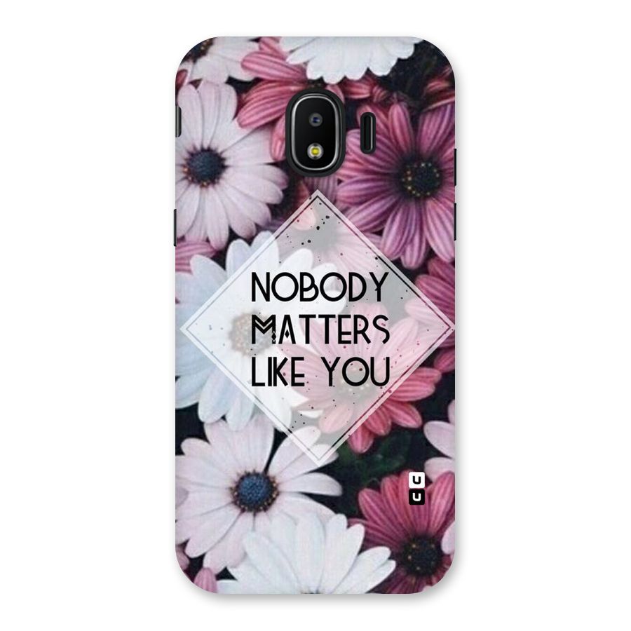 You Matter Back Case for Galaxy J2 Pro 2018
