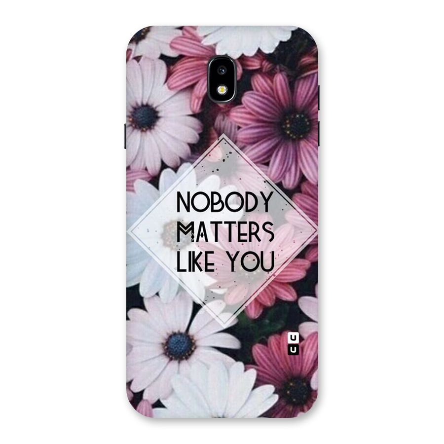 You Matter Back Case for Galaxy J7 Pro
