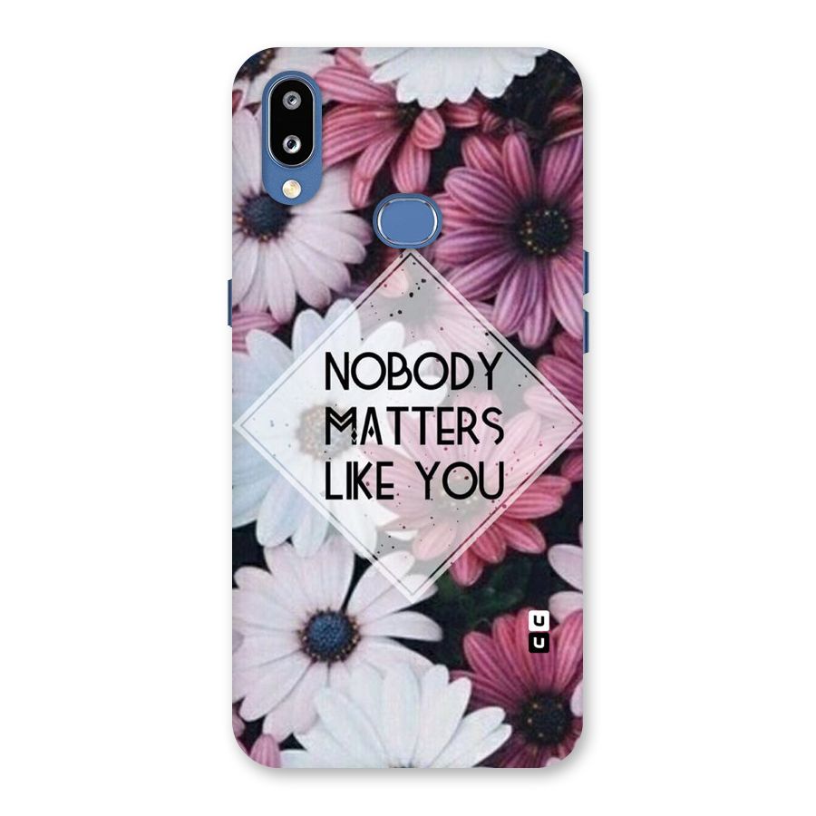 You Matter Back Case for Galaxy M01s
