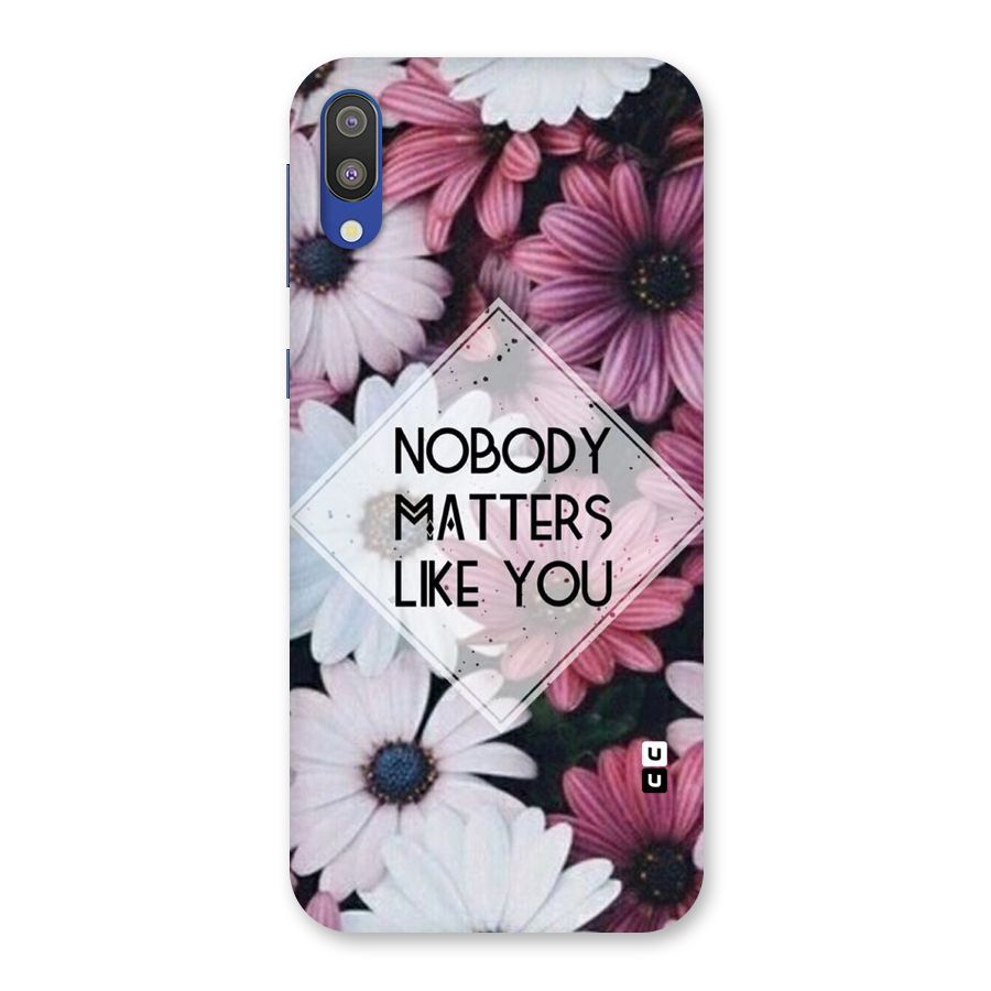 You Matter Back Case for Galaxy M10