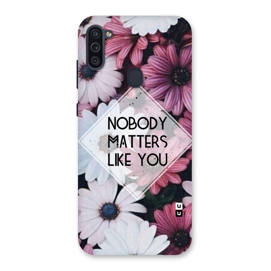 You Matter Back Case for Galaxy M11