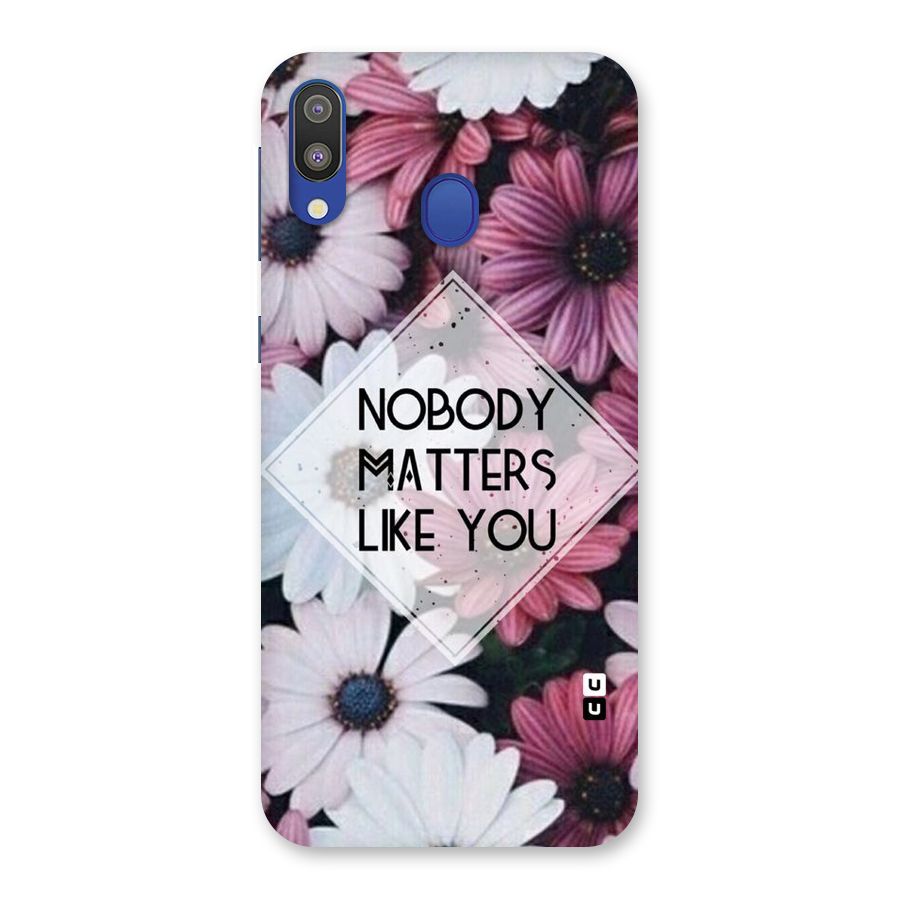 You Matter Back Case for Galaxy M20