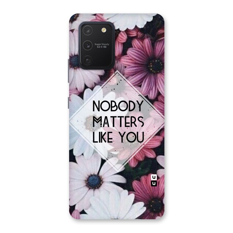 You Matter Back Case for Galaxy S10 Lite