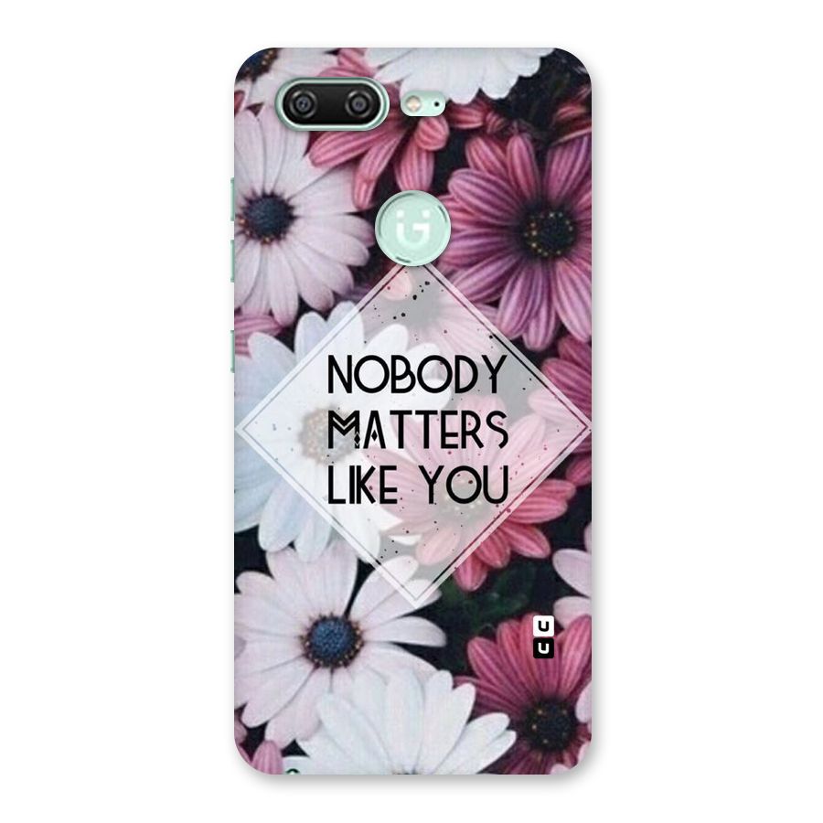 You Matter Back Case for Gionee S10