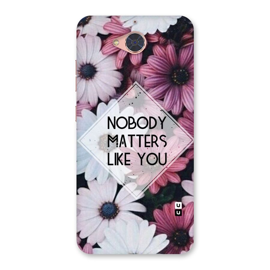 You Matter Back Case for Gionee S6 Pro