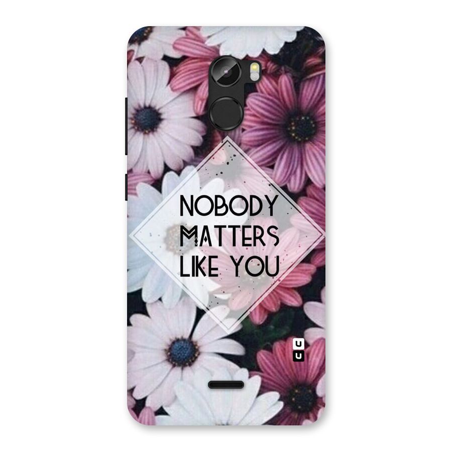 You Matter Back Case for Gionee X1