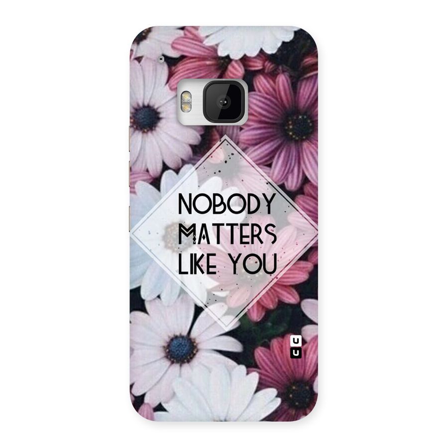 You Matter Back Case for HTC One M9