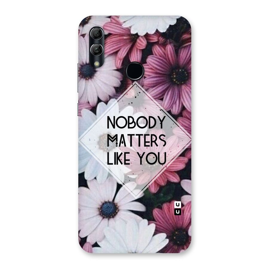 You Matter Back Case for Honor 10 Lite