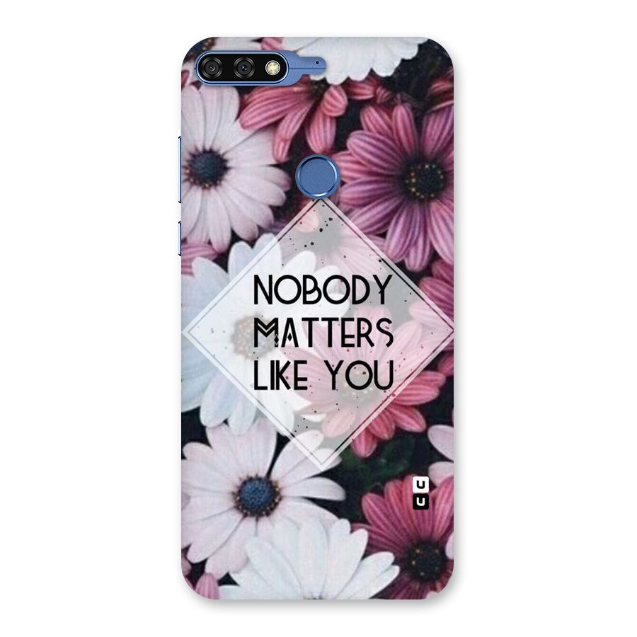 You Matter Back Case for Honor 7C
