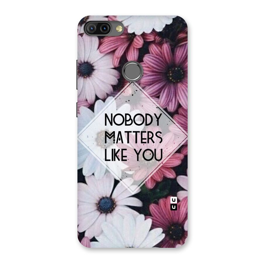 You Matter Back Case for Infinix Hot 6 Pro