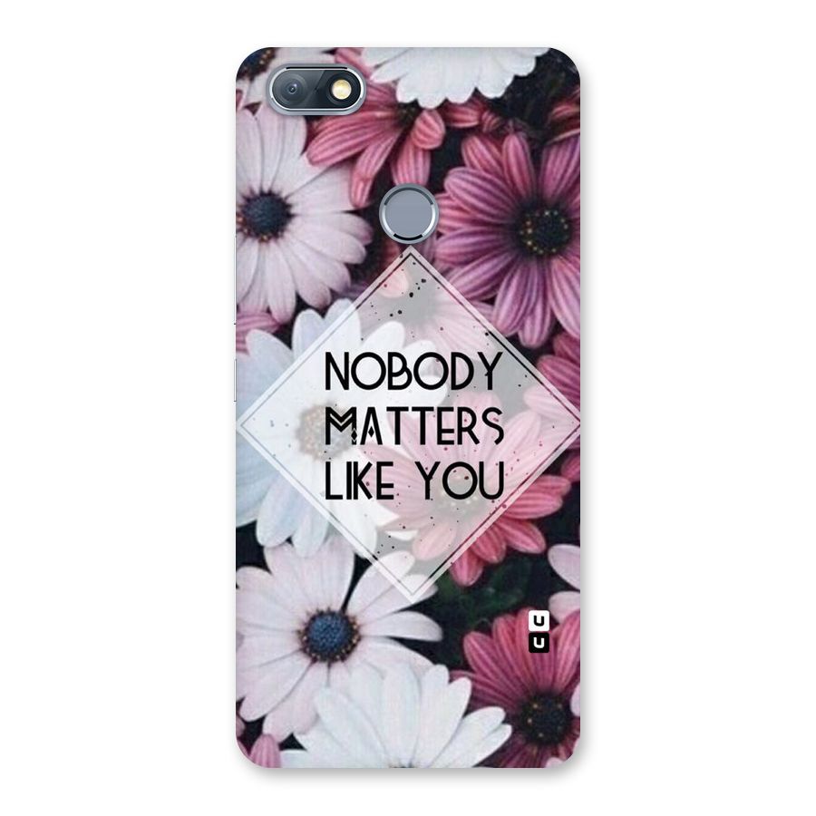 You Matter Back Case for Infinix Note 5