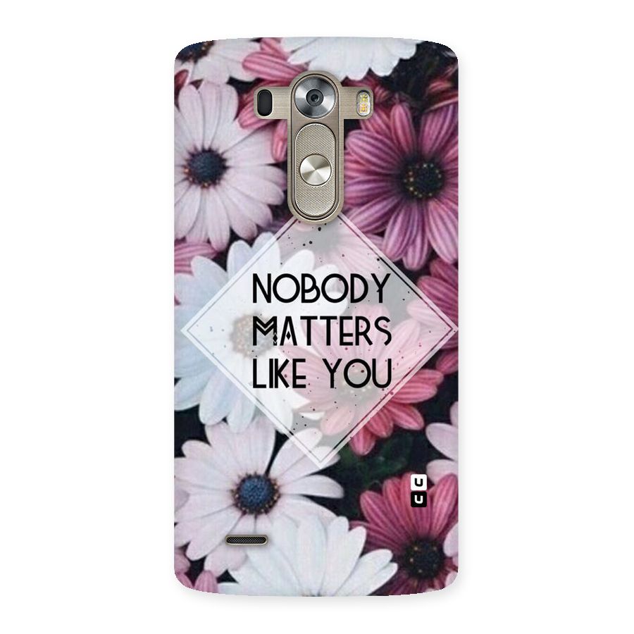 You Matter Back Case for LG G3