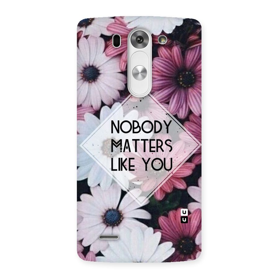 You Matter Back Case for LG G3 Beat